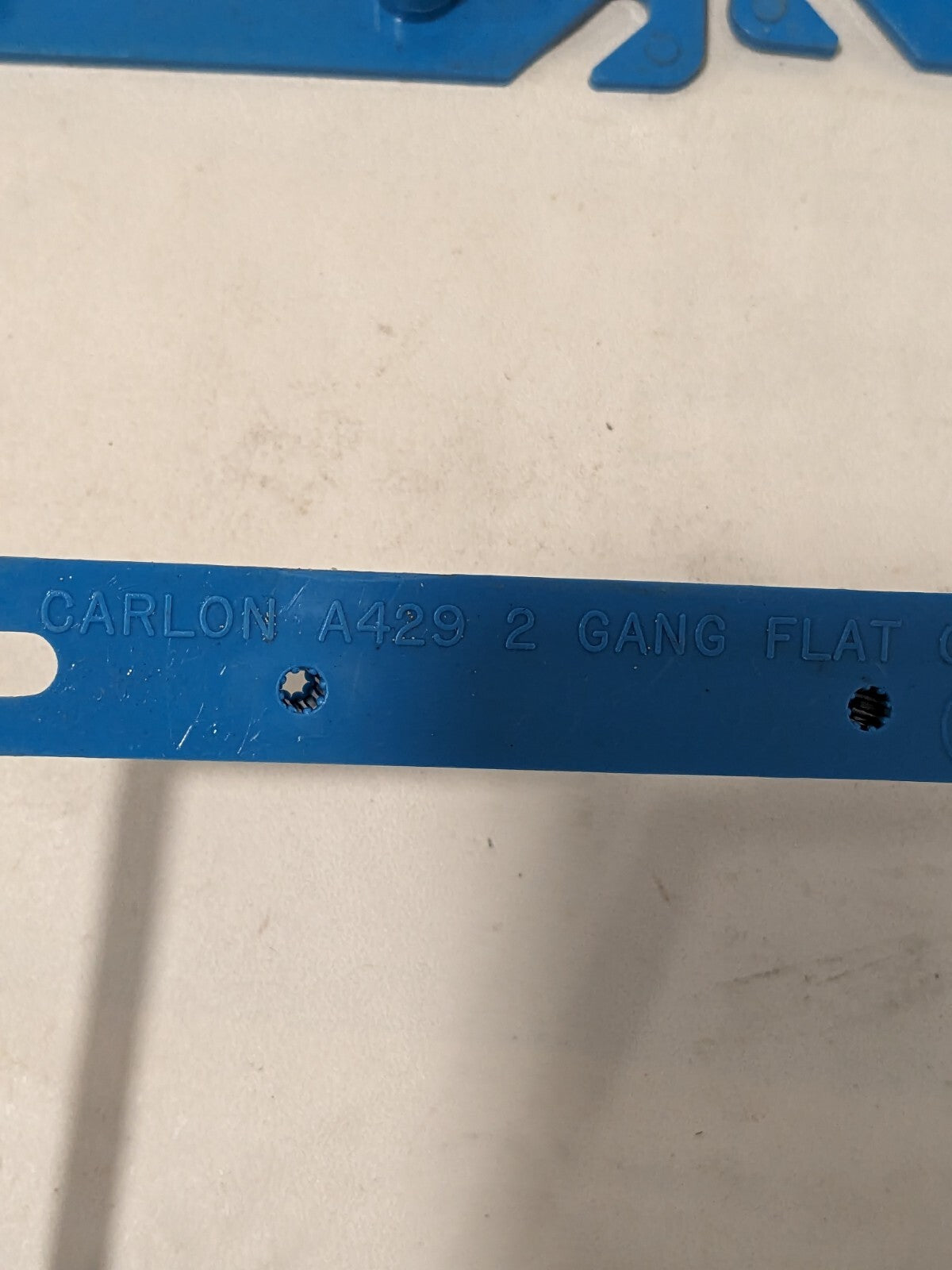 Carlon Flat 2 Gang Cover Qty 5 A429