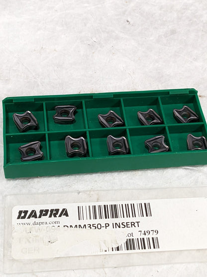DAPRA LFW-094-DMM350-P, Carbide Inserts Qty 10