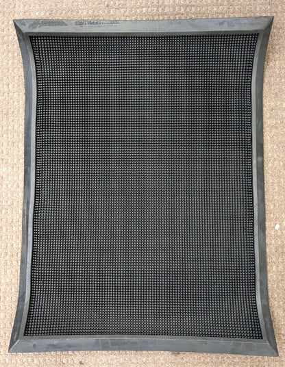 PRO-SAFE Indoor/Outdoor Black Entrance Mat Rubber Surface 2.66' L 390850900