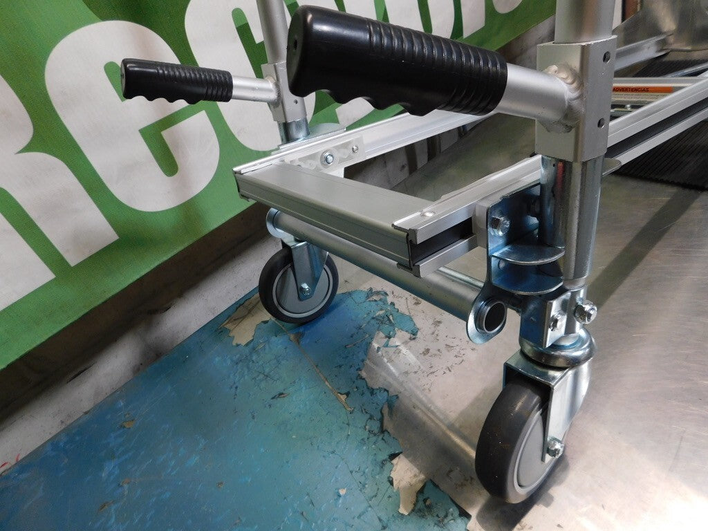 VESTIL Hand Truck: 20-1/2" Wide, 19" Deep PARTS/REPAIR/INCOMPLETE  ALUM-CONV