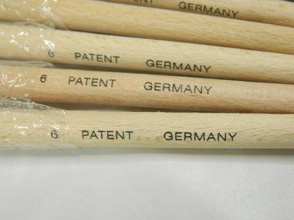 OSBORN Paint Brush: #6 Hog, Natural Bristle Qty 13 74051