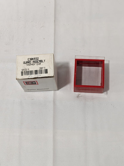 CUTLER HAMMER GUARD RED W/C SLIDE REMOVABLE E30KR32