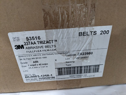 3M Trizact cloth belt 237AA 100pc 7100007881