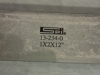 SPI Parallel Steel Bars 12" Long x 2" High x 1" Thick 13-234-0