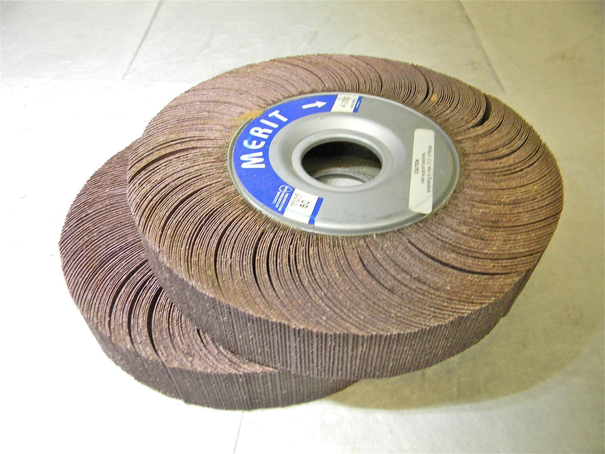 Merit Grind-O-Flex Flap Wheel10"x1.5"x1.75" 80 Grit 4000 RPM Qty-