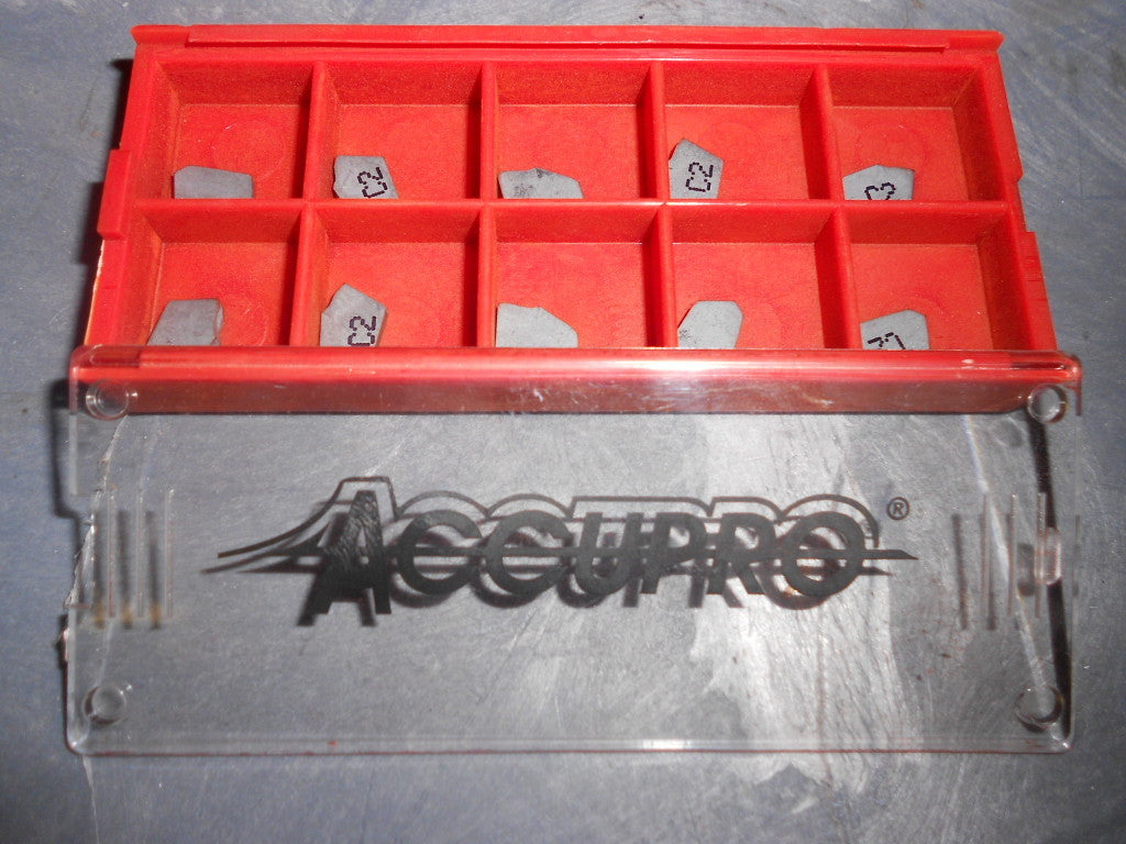 Accupro Cut-Off Inserts AGTL-2-8 C2 LW Carbide Qty. 10 00988857