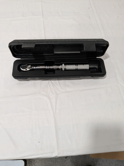 Pro-Source Micrometer Type Ratchet Head Torque Wrench: 1/4" Drive PRO-SARO050IN