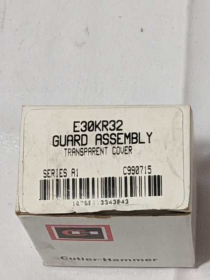 CUTLER HAMMER GUARD RED W/C SLIDE REMOVABLE E30KR32
