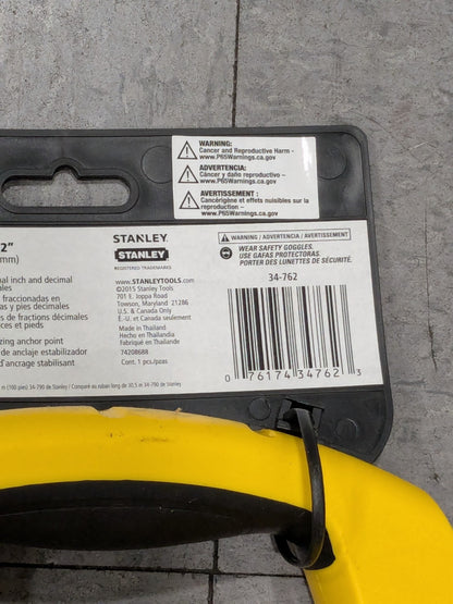 Stanley Tape Measure: 300' Long, 1/2" Wide 34-762