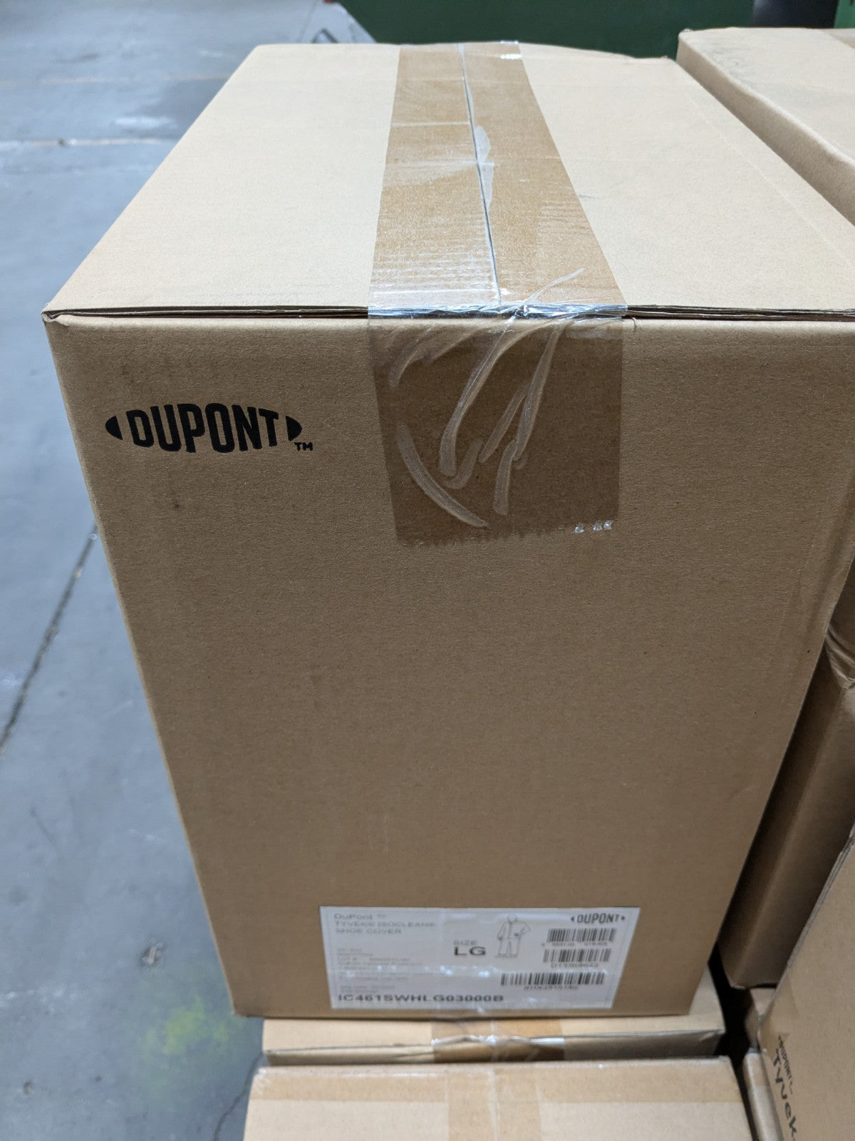 Dupont Shoe Cover: Non Chemical-Resistant, Sz L Box of 300 IC461SWHLG03000B