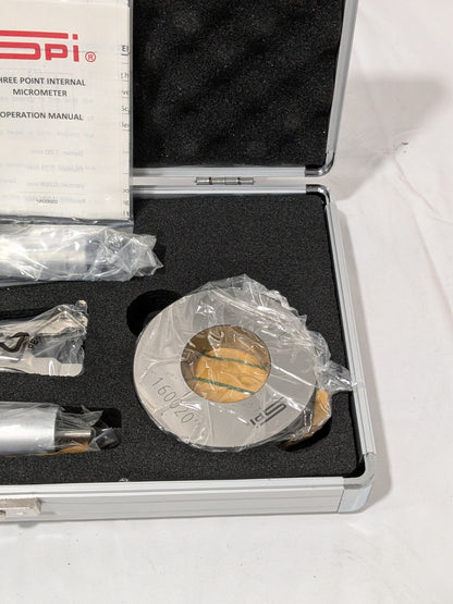 SPI Mechanical Hole Micrometer: 1.6000 to 2.0000" Range 21-907-1