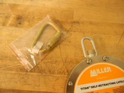 Miller Lifeline Polyester Webbing 20' Self Retracting #TRW/20FT