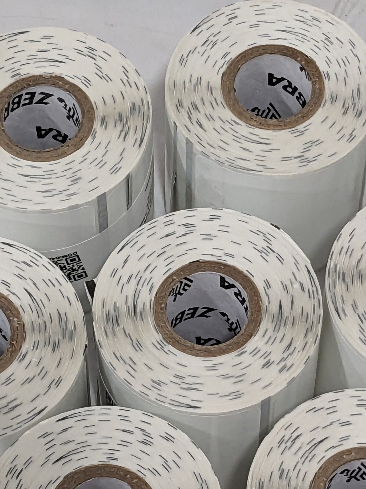 Zebra White 2" X 2" PolyPro 4000D - for Mobile Printers Qty 10 Rolls 1
