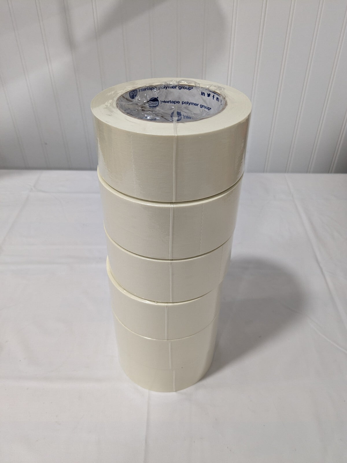 INTERTAPE Masking Tape: 2" Wide, 60 yd Long, 5 mil Thick Qty 6 PG500.13