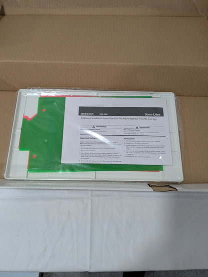 Eaton Illuminated Exit Sign 1 and 2 Face, 0.98, 1.03 Watt LPX7