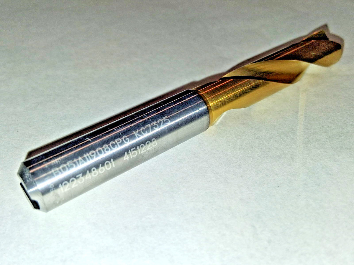 Kennametal Screw Machine Drill Bit 15/32" Dia 140 deg Carbide 4151228