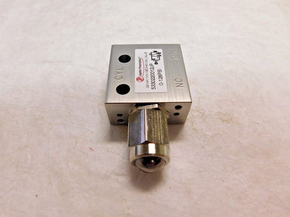Jupiter Pneumatics 2 Position Mini Mechanical Valve 1/8" NPT 3 Way 53302200