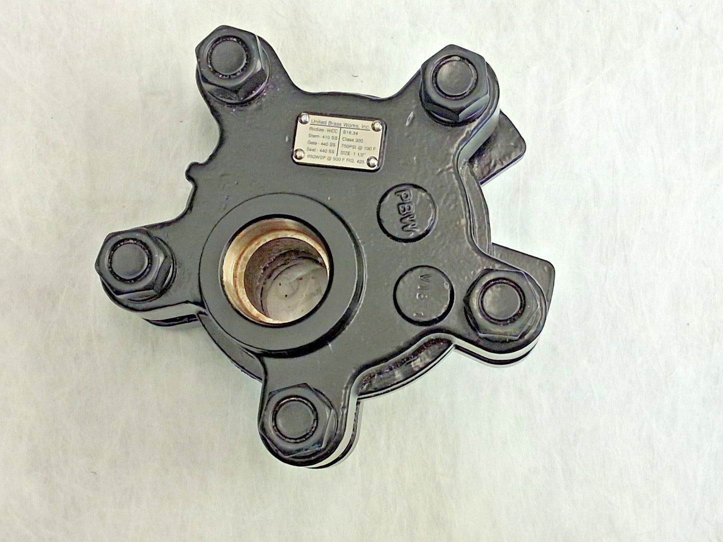 United Brass Co. NPT Quick Open Blowdown Valve 425 1 1/2