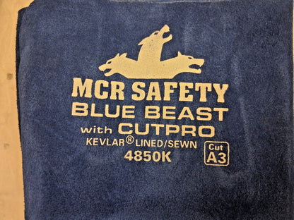 MCR Saftey Welding Gloves Size M 2Pairs 4850KM
