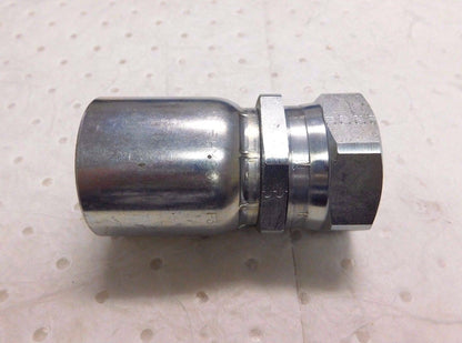 PRO Hydraulic Crimp Fitting 1 1/4" Hose x 1 1/4" FJIC Straight 316 LHY