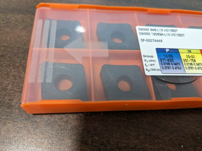 HERTEL Turning Insert 10ct: CNMM 646–L13 HC1250T, Solid Carbide 1002021