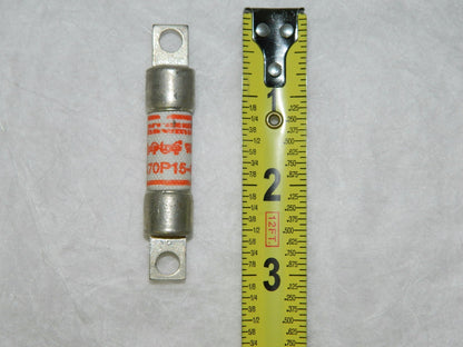 FERRAZ SHAWMUT  Blade Fast-Acting Fuse: 15 A, 14.2 mm Dia A70P15-4