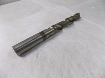 Ampco Parallel Shank Twist Drill 1-13/64" 118º RH Taper Length 2FL HSS