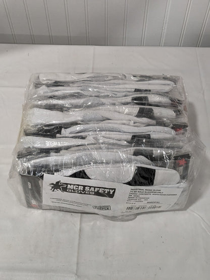 MCR Mechanics Gloves, Goatskin Palm, Nylon, Spandex Back, Sz XL 12 Pairs 906DPXL