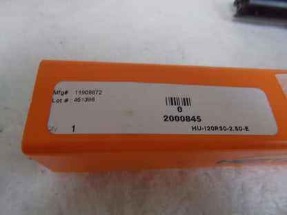 Hertel Indexable Grooving Toolholder1" Shank Dia 20mm Max DOC 8" OAL RH 2000845