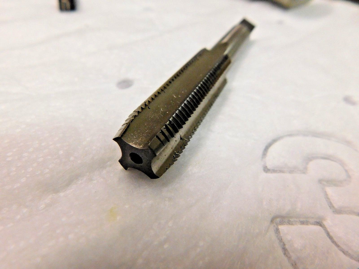 Interstate Straight Flute Standard Hand Tap 1/2-20 UNF H1 4 FL QTY 3  04454229