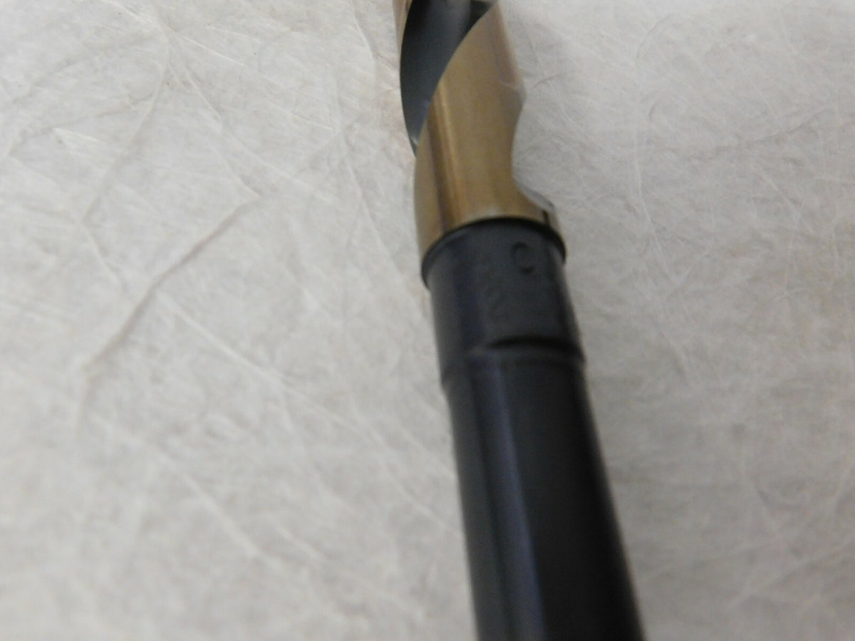 Viking HSS 19/32 Twist Drill  135D 1/2 Shank Black/Gold Colbalt S&D 29181