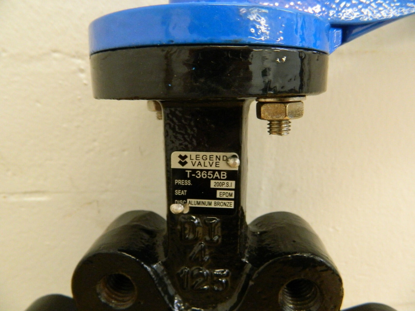 Legend Valve 4" Pipe Lug Butterfly Valve EPDM Seat