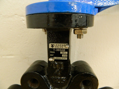 Legend Valve 4" Pipe Lug Butterfly Valve EPDM Seat