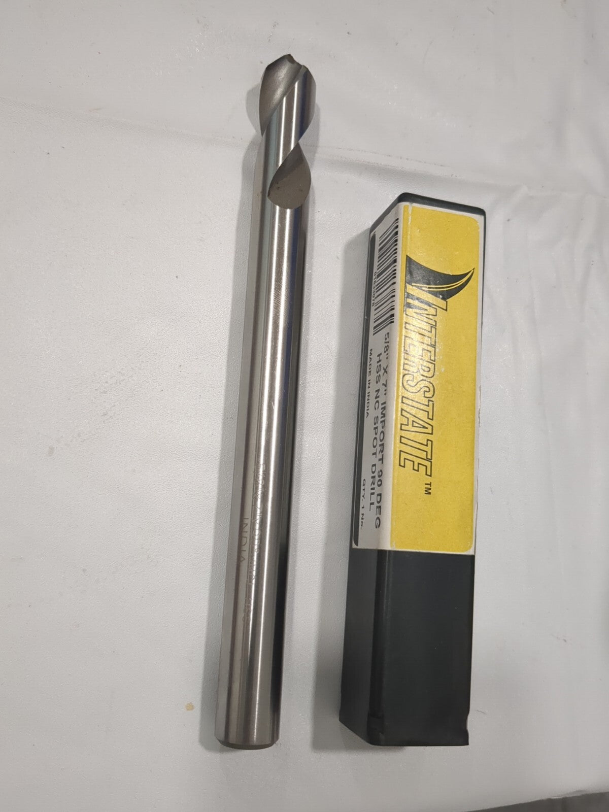 Spotting Drill: 5/8" Dia, 90 ° Point, 7" OAL HSS 1944296005800X7