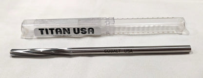 TITAN USA - Cobalt Spiral 6 Flute Reamer 0.2165"Dia (5.5mm) 5" OAL  TR96808