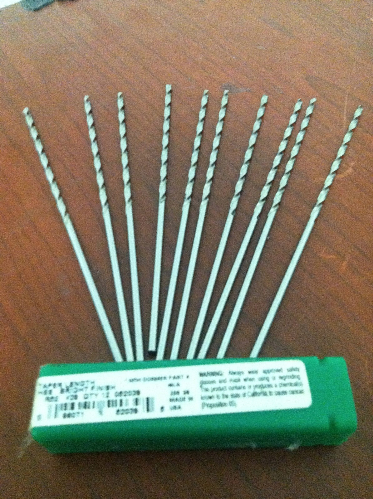 Precision Twist Drill HSS Spiral Taper Drills No.39 x 3-1/2" x 4-5/8"