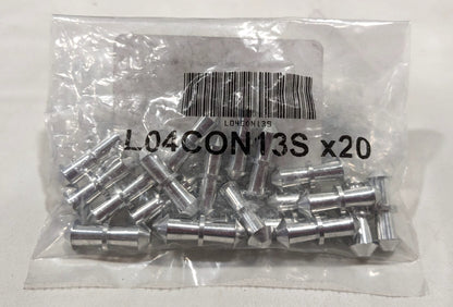 FENNER DRIVES Conveyor Belt Fasteners for 1/2"Dia Belt *Pack of 20* L04CON13S
