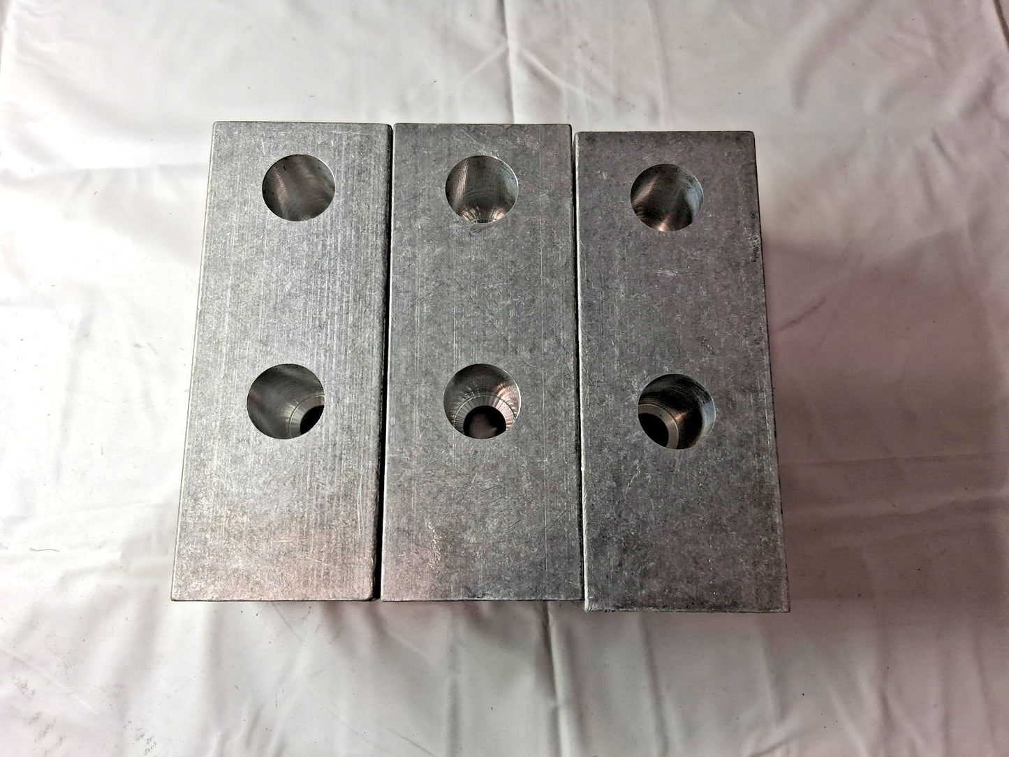 Abbott Workholding Products Soft Lathe Chuck Jaw Tongue&Groove 3PC set 04226684