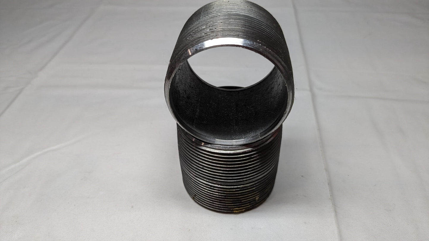 SCH40 Galvanized Steel Pipe Nipple 2" MNPT x 2″ Long  *5 PACK*  62150206