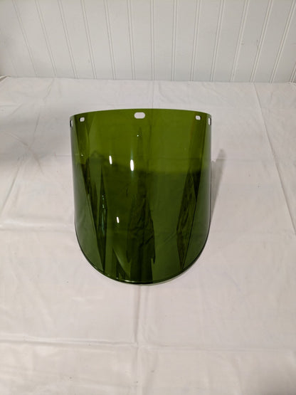 Paulson Faceshield, Hi Temp, Med Green, Poly, 10"X20" IM20-L6FM