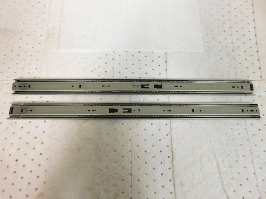 Knape & Vogt Chrome Coated Box/Vertical File Drawer Slide 26" L 1 Pair 8400P 26