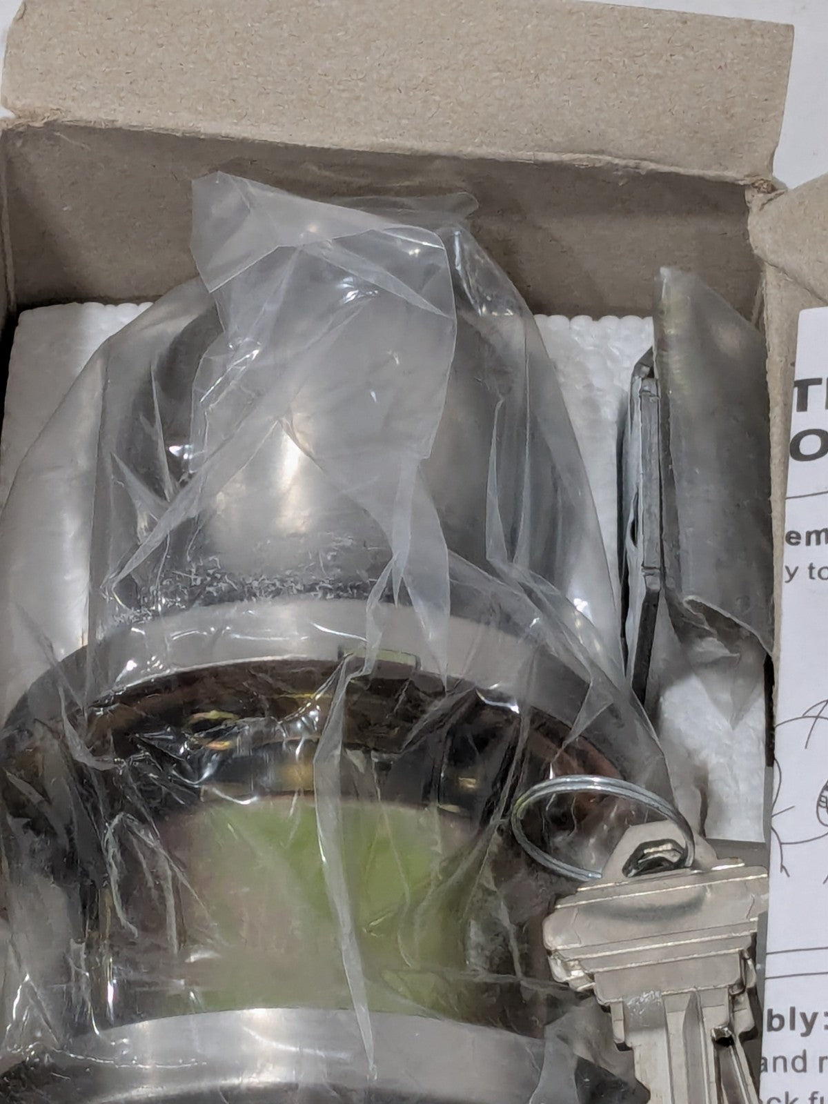 Master Lock Storeroom Cylindrical Ball Knob Lockset BLC0232DKA4