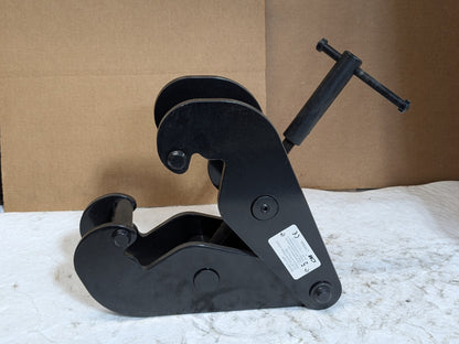 CM Adjustable Screw-lock Beam Clamp 5 Ton Capacity 3.6" to 12.2" Width 09004W