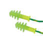 HOWARD LEIGHT Earplug: Rubber, Flanged, No Roll, Corded Qty 183 FUS30S-HP