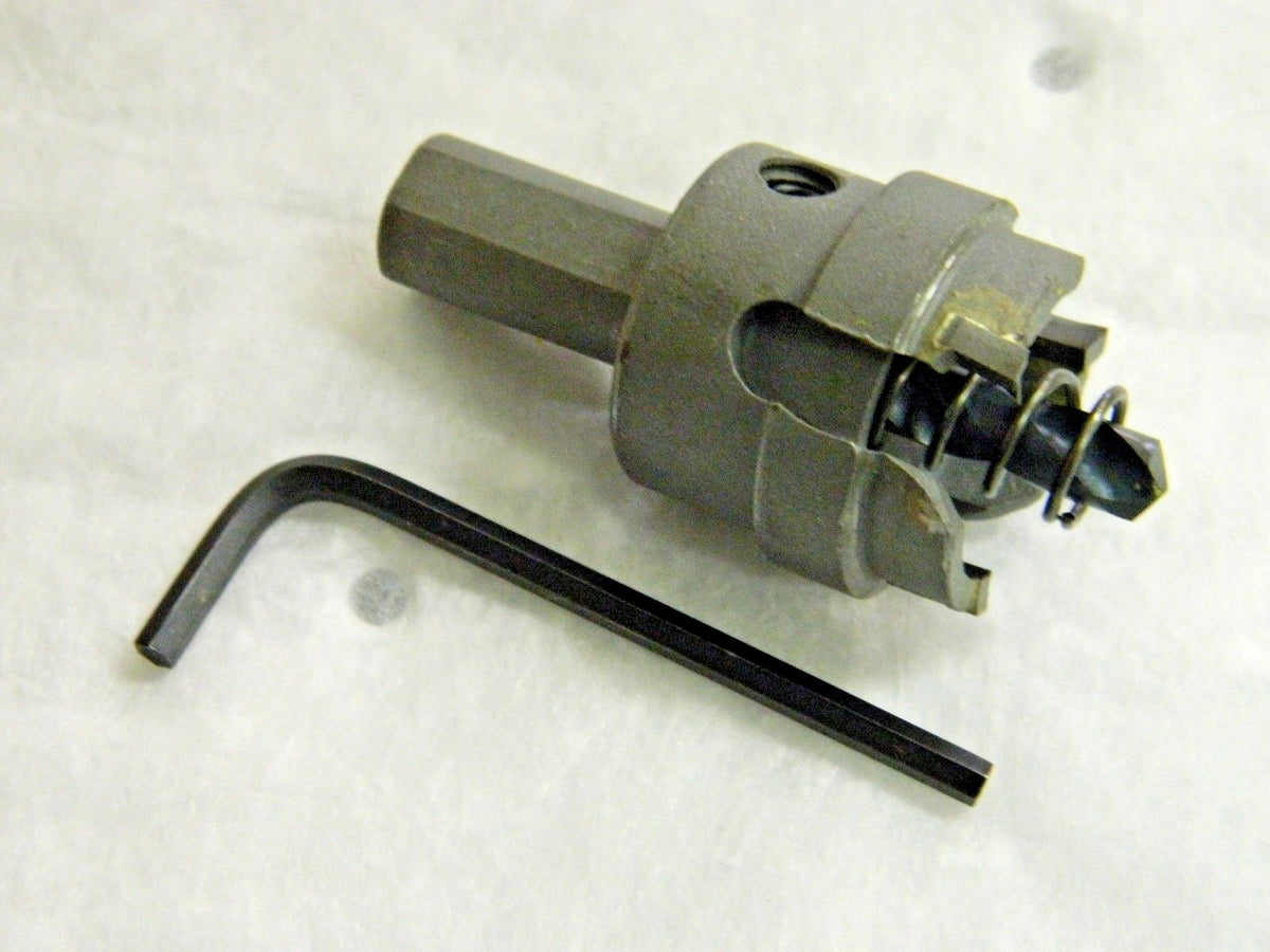 Relton Carbide Tipped Hole Saw Thin-Gauge 1-1/16"D x 1/4" Drilling Dep