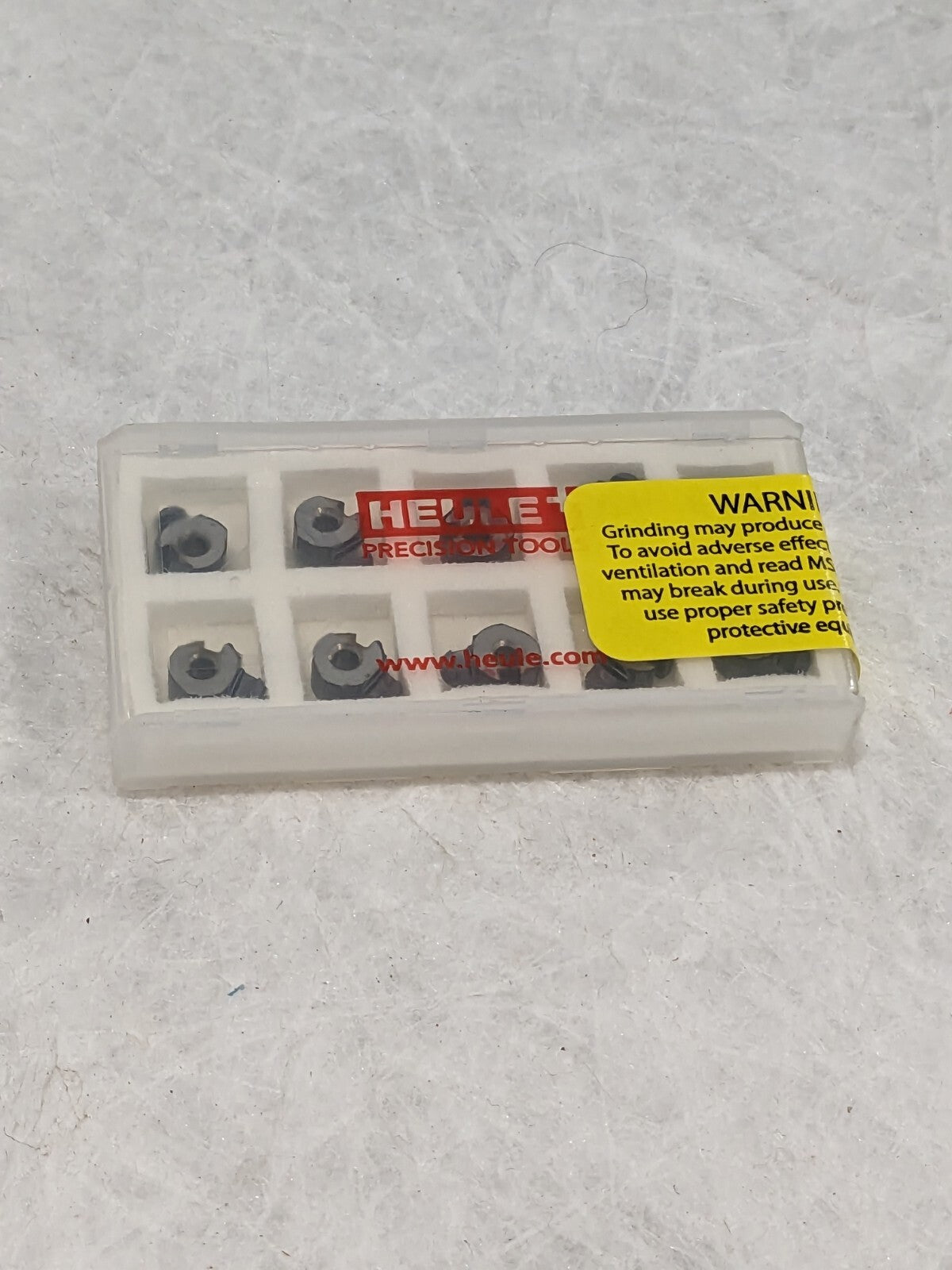 Heule COFA8 Blade 10° Carbide  TiALN Front and Back Cutting Qty 10 GH-C-M-0463