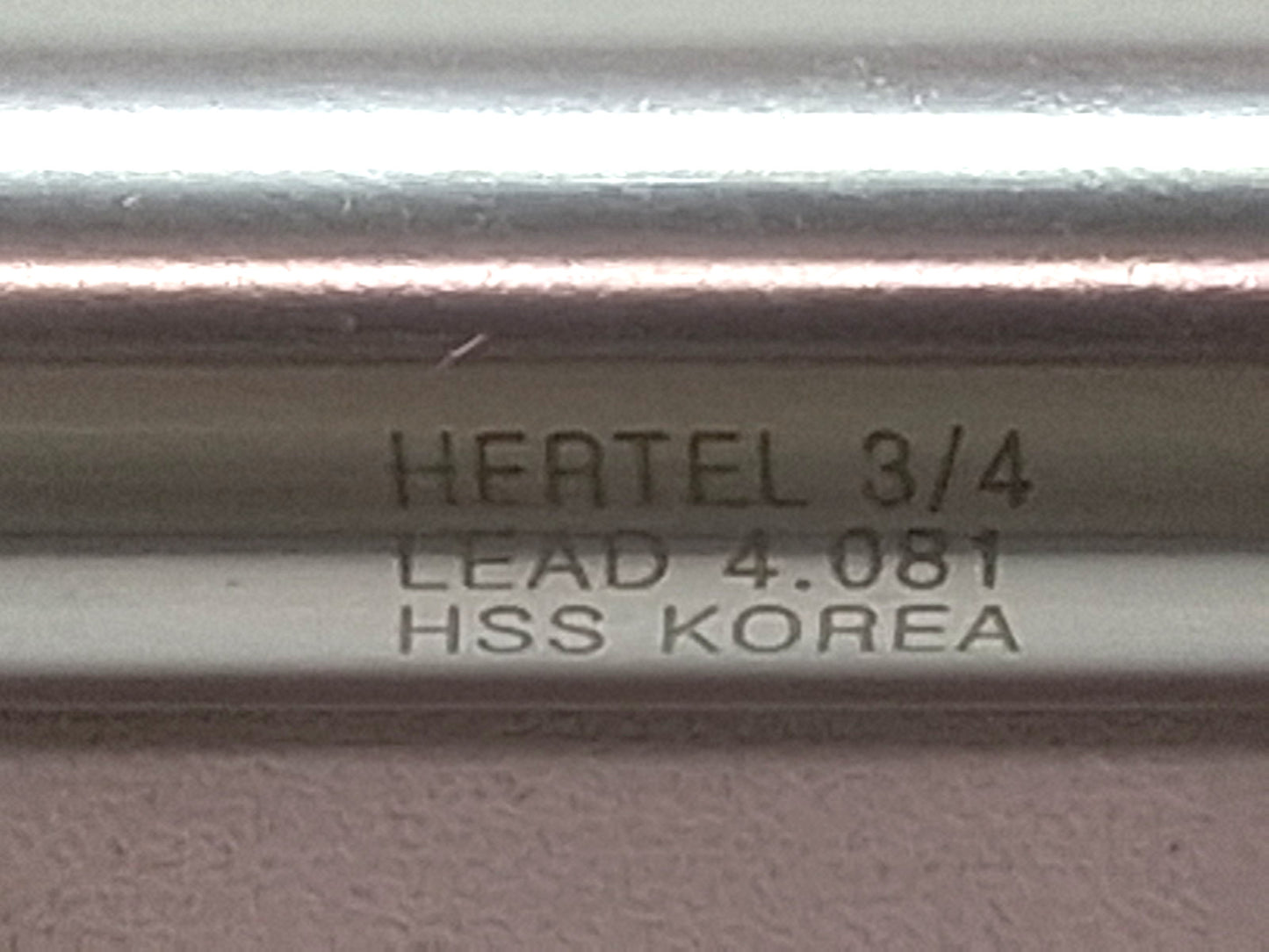 Hertel Square End Mill HSS 3/4" Dia 1-5/8" LOC 4Fl 41117680