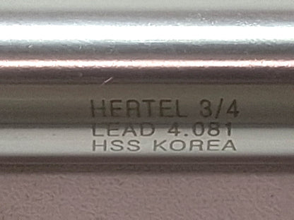 Hertel Square End Mill HSS 3/4" Dia 1-5/8" LOC 4Fl 41117680
