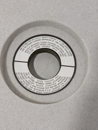 Tru-Maxx Surface Grinding Wheel: 8" Dia, 1" Thick, 1-1/4" Arbor, 60G 06294532