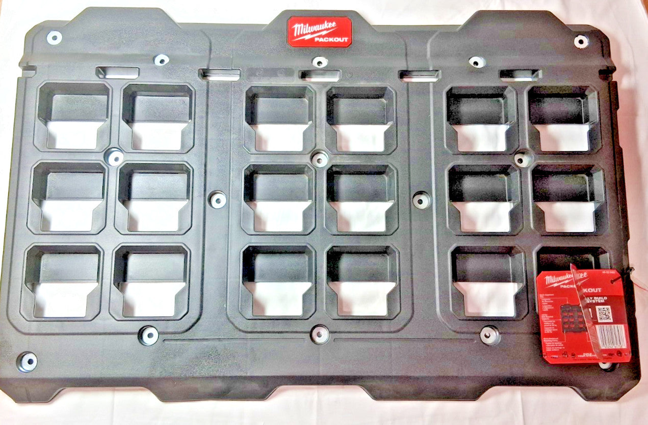 MILWAUKEE PACKOUT Large Wall Plate 20"H 1.2"L 30.75"W 48-22-8497